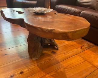Live Edge Coffee Table-$200