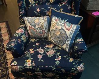 Nice floral swivel chair