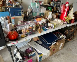 Collectible ornaments, smalls, luggage and so much more!