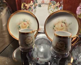 RS Germany gold gilt hand painted.