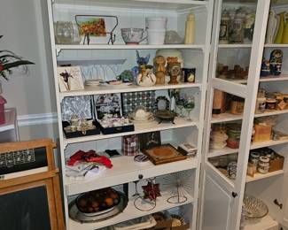 So much good stuff!  White cabinets not for sale