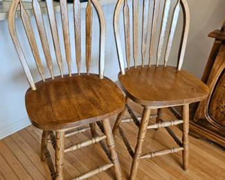 $20 ea, Swivel Barstools