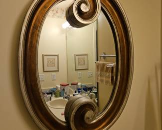 $40 Ornate mirror