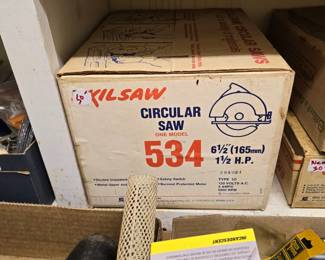 Skilsaw Circular Saw 534 (In the Box)