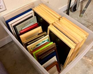 Picture frames!
