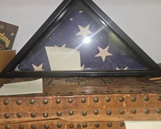 lower level shelves.  48 stars flag.  Box is sold.