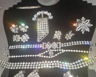 Main entry jewelry table. vintage