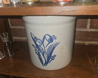 All crocks located downstairs.