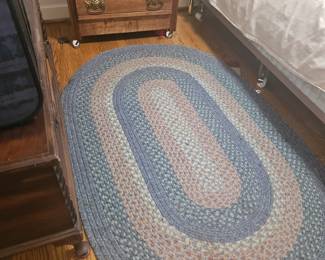 down the hall on the left