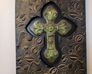 Metal Cross Art