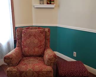Armchair and Ottoman