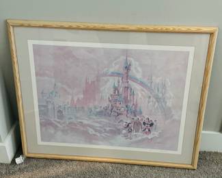 Disney Signed Print