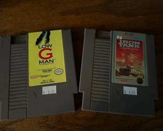 NES Iron Tank, NES Low G Man
