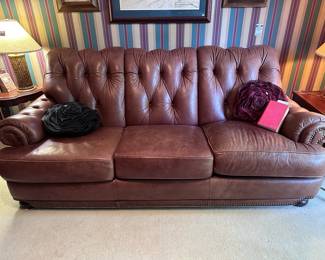 Hancock & Moore Leather Sofa