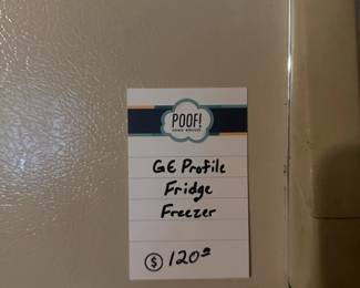  GE Profile Fridge Freezer
