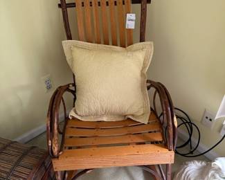 Rocking Chair, Decorative Pillow