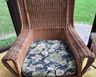 Wicker Arm Chair (A)