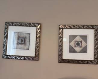 Metal Framed Art