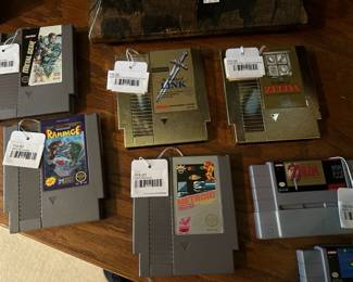 NES Rampage, NES Metroid, SNES Zelda