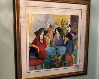 Itzchak Tarkay Serigraph