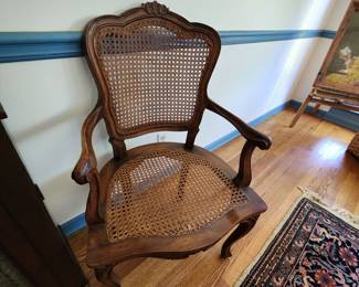 Cane Back Chair