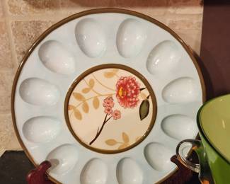 Vintage Devil Egg Plate