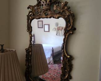 Vintage Gilt Wood Mirror