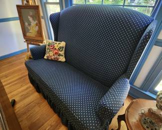 High Back Settee