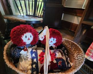 Raggedy Ann and Andy Dolls