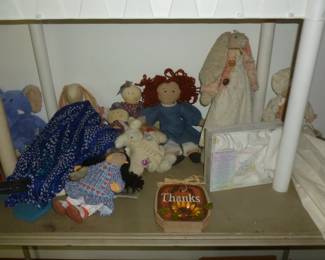 dolls, etc