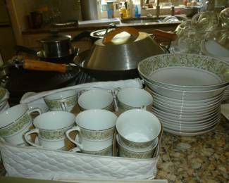 partial set of china