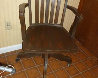 old desk chair