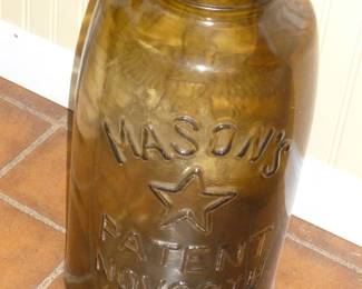 huge mason jar..repro from 1976