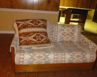 Western-style loveseat