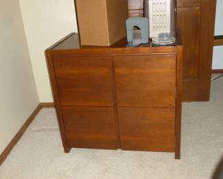 mid-century file cabinet