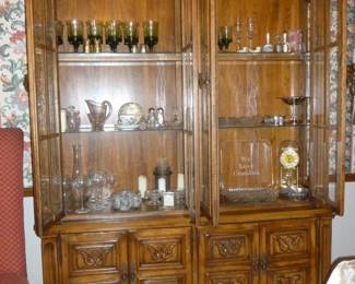 China Cabinet & contents