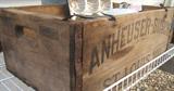1916 Anheuser-Busch beer crate
