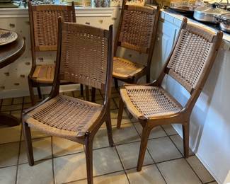 mid century dining chairs