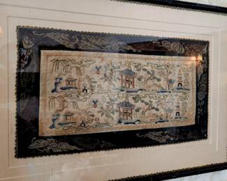 Vintage Chinese stitchery