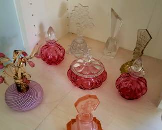 Vintage perfume bottles
