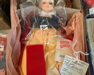 #56	Madame Alexander SnowWhite Doll	 $50.00 
