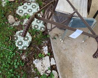 #107	Plow cast iron rusted as is 	 $30.00 
