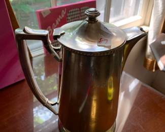 #87	St Francis Int'l Silver Co. Teapot	 $25.00 
