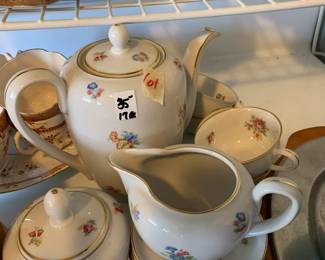 #101	Haviland Teapot set	 $35.00 
