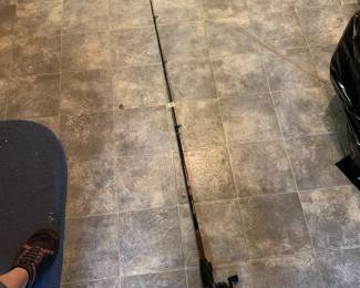 #98	Ryobi Reel Shakespeare Bait Caster Rod	 $30.00 
