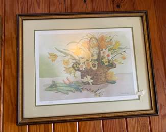 #55	Sally B Cobb print 200 of 500 Signed in 1978	 $75.00 
