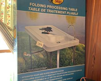 #53	Folding/Processing Table for Fish	 $60.00 
