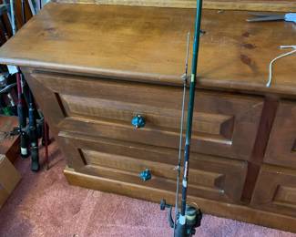 #40	Zebco Rod and Reel	 $60.00 
