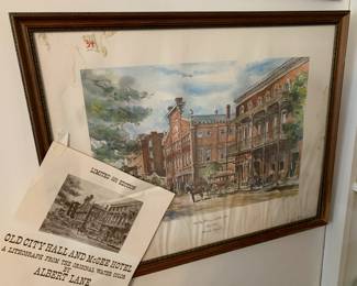 #34	Albert Lane, Old City Hall and McGee Hotel 100 of 500 as is, water damage	 $25.00 
