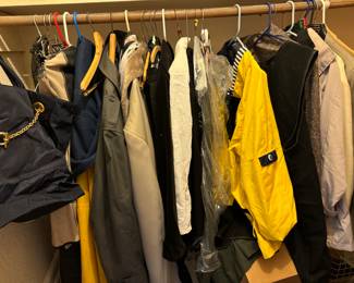 Coats and jackets, men’s and women’s 